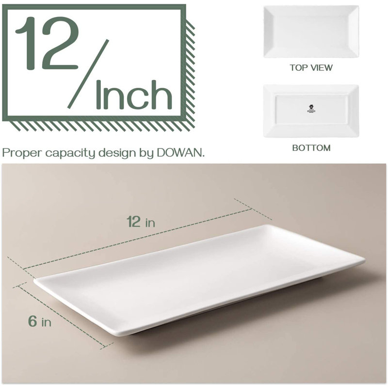 12'' Ceramic Appetizer Plate