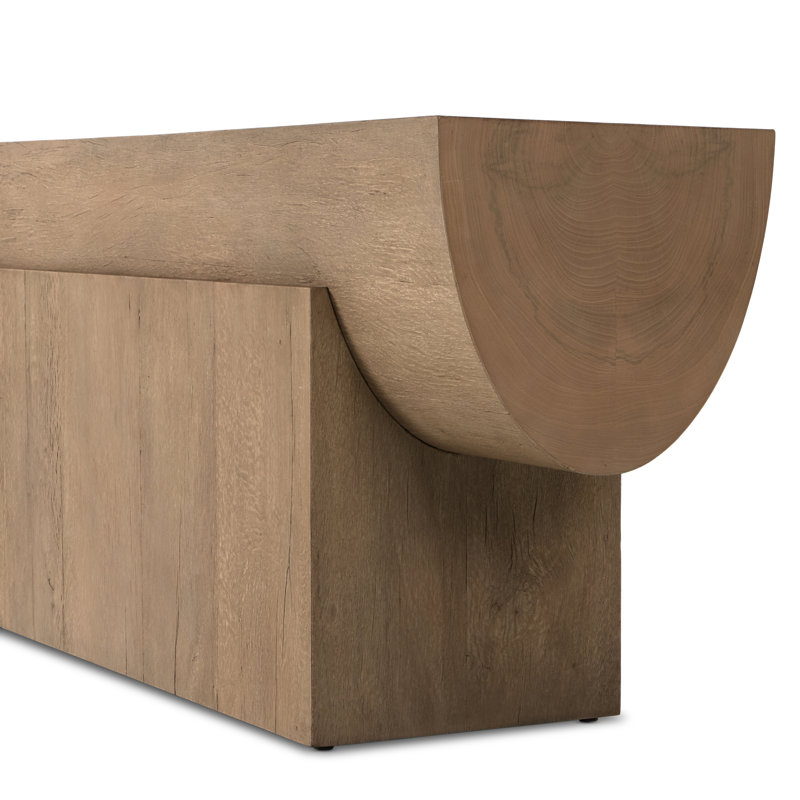 Elbert 78.75'' W Solid Wood Console Table