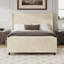 Tête de lit tapissier, sans sommier tapissier-360917752-366521526