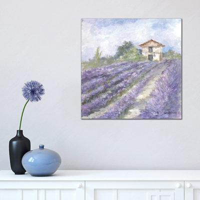 Lavender Fields 1 Piece Painting on Canvas
