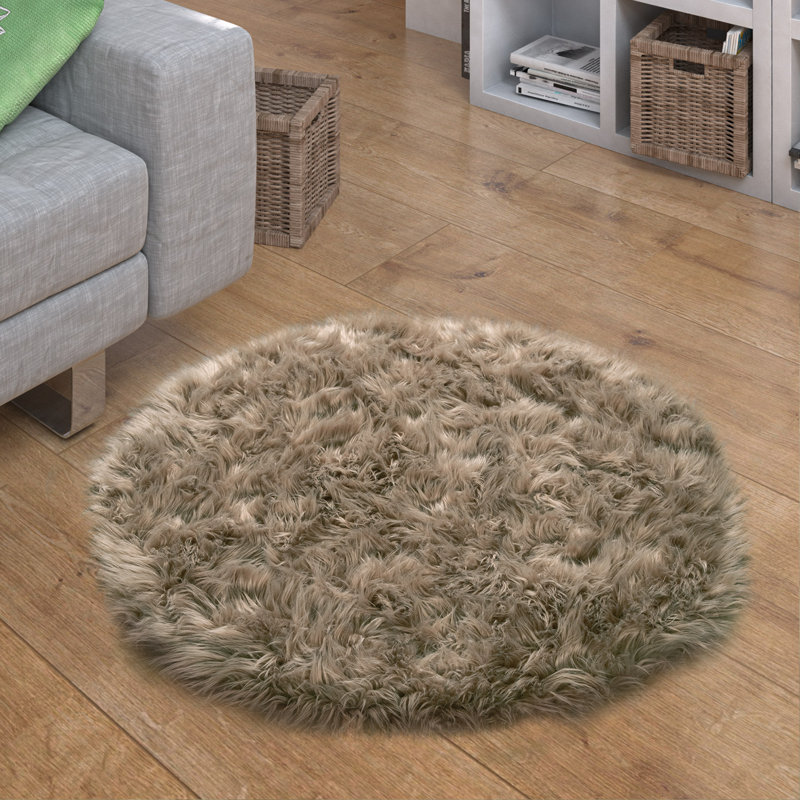Ackerley Hand Woven Area Rug, Round 120cm