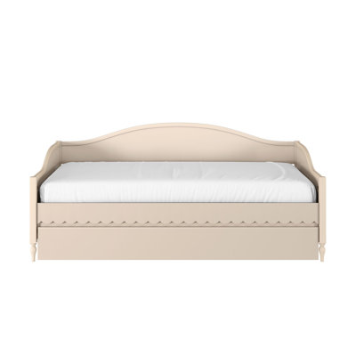Charlotte Twin Day Bed with Trundle, Linen White