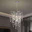 Lustre moderne en cristal 6 lumières-298148687