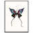 Black Floater Framed
