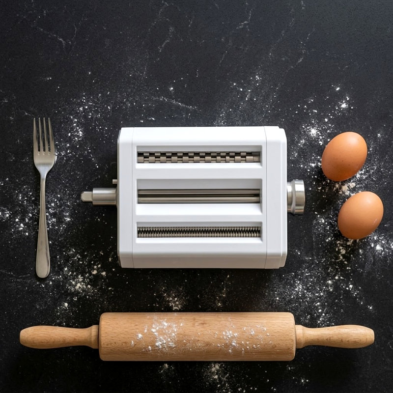 Teamson Select Piece Pasta Roller & Cutter Attachment Set