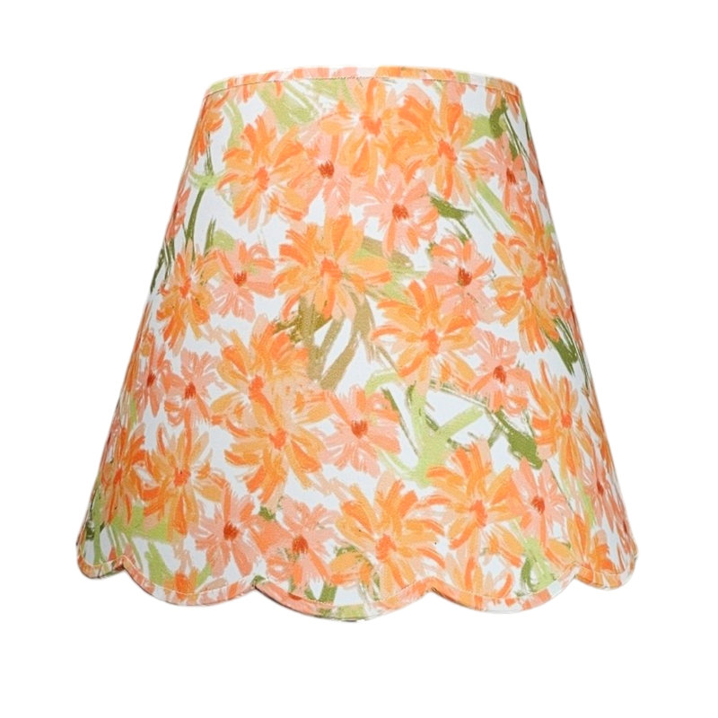 Abat-jour empire en tissu 10 "H
