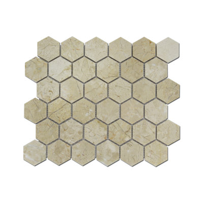 2" CREMA NOUVA HONEYCOMB POL