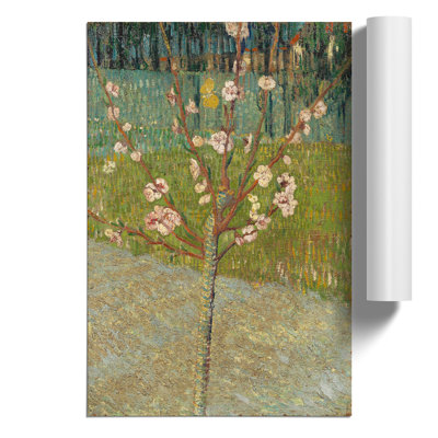 Peach Tree in Blossom by Vincent van Gogh - Frameless Print