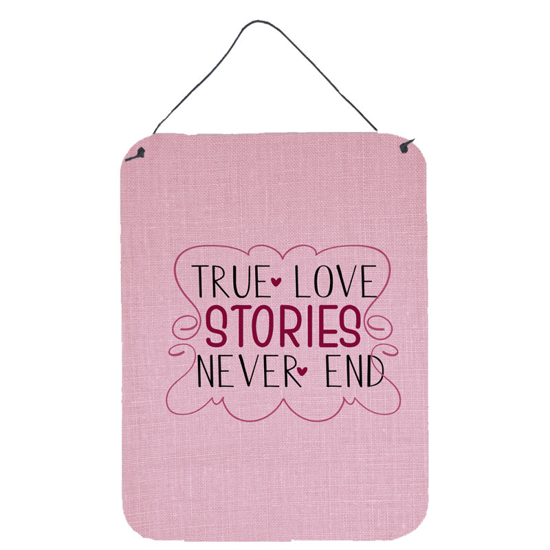 Hanging Prints Wall Décor, True Love Stories Never End