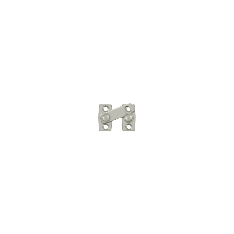 Brass Latch/Catch/Bolt, Brushed Nickel