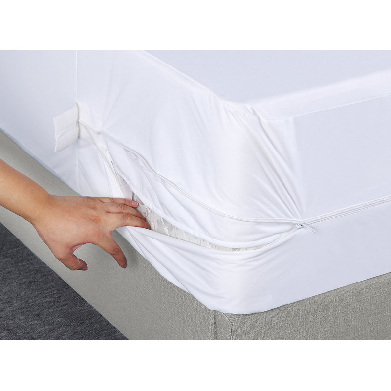 Acuna Waterproof Zipper Mattress Protector Case Pack, Twin XL