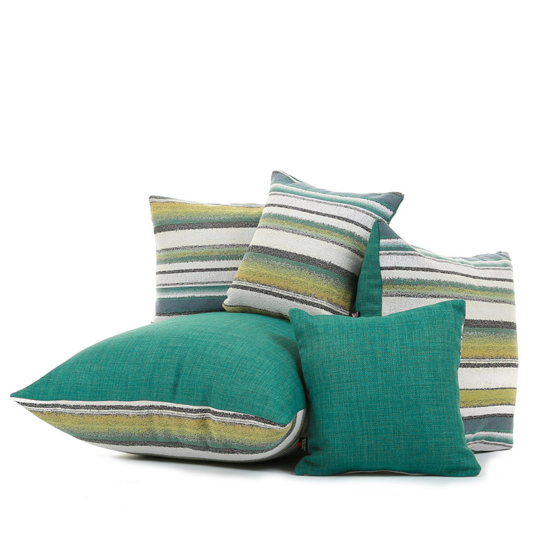 Ambler Striped Square Cushion, Small