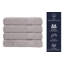 Ensemble de serviettes de bain de luxe 4 pièces Hamer - 100% coton turc, ultra doux et très absorbant, 30 po x 54 po, élégant design Dobby pour spa et maison-999982482
