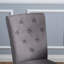 Chaise d'appoint rembourrée et capitonnée Aristeo-650616999