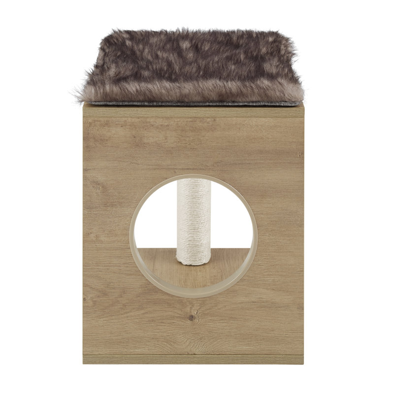 Sheree 17.32'' H Cat Tree, Light Brown