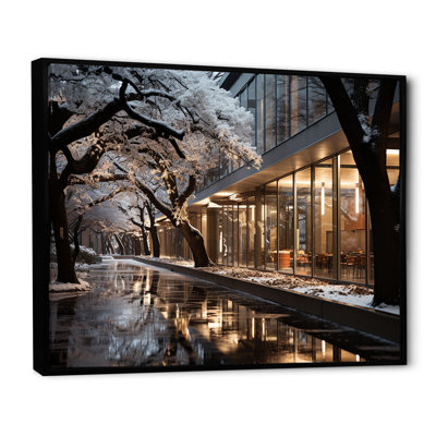 «College University Winter Winter I», reproduction sur toile