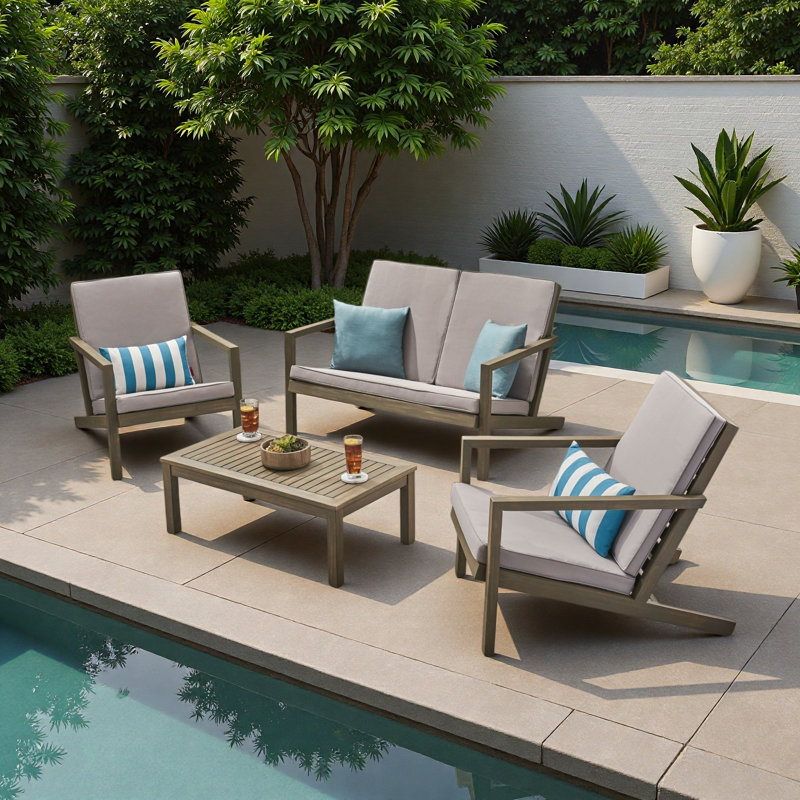 4PC CHAT SET,Sturdy Structure