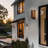 10-Watt LED Integrated Outdoor Wall Sconce, 12" Height, 650 Lumens, 2700 Kelvin