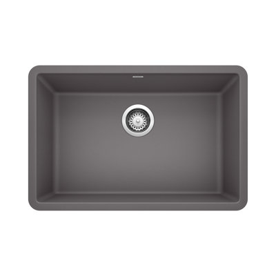 Precis SILGRANIT 27" Single Bowl Undermount Kitchen Sink