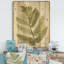 Simple Forest I - impression florale et botanique sur bois de pin naturel-37113191