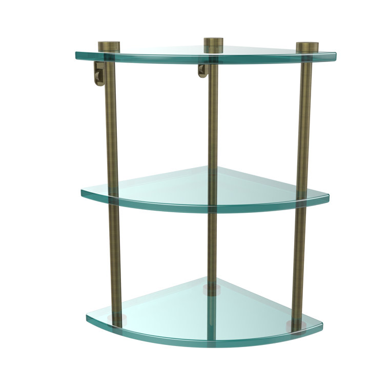 Gober 3 Piece Triangle Corner Shelf