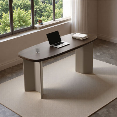 Bureau Mid-Century moderne en noyer