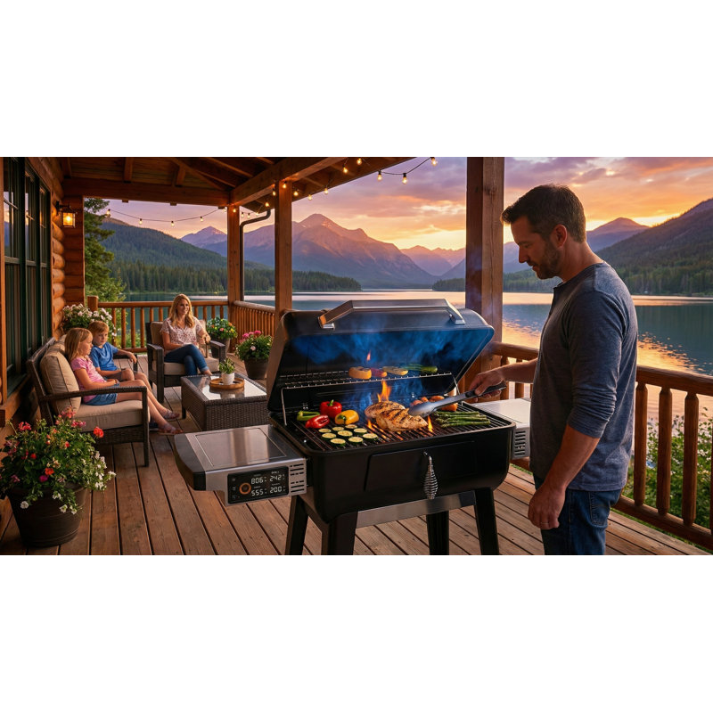 Lifesmart Charcoal / Electric Grill