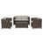 Gray Cushion/Brown Frame est en rupture de stock