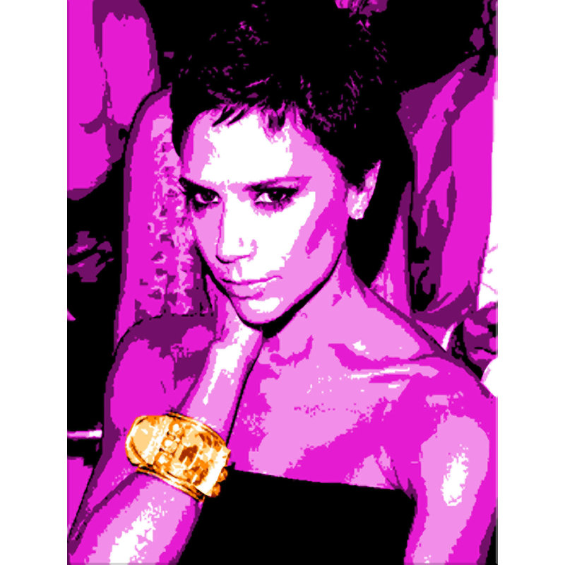 Poker Face - Victoria by Larry Laslo - Wrapped Canvas Graphic Art