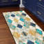 Orourke Geometric Non-Skid Kitchen Mat-119840653