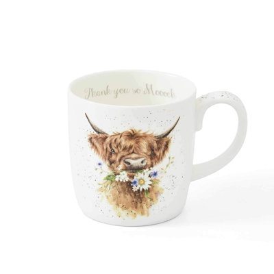 Grande tasse à café en porcelaine Wrendale Designs