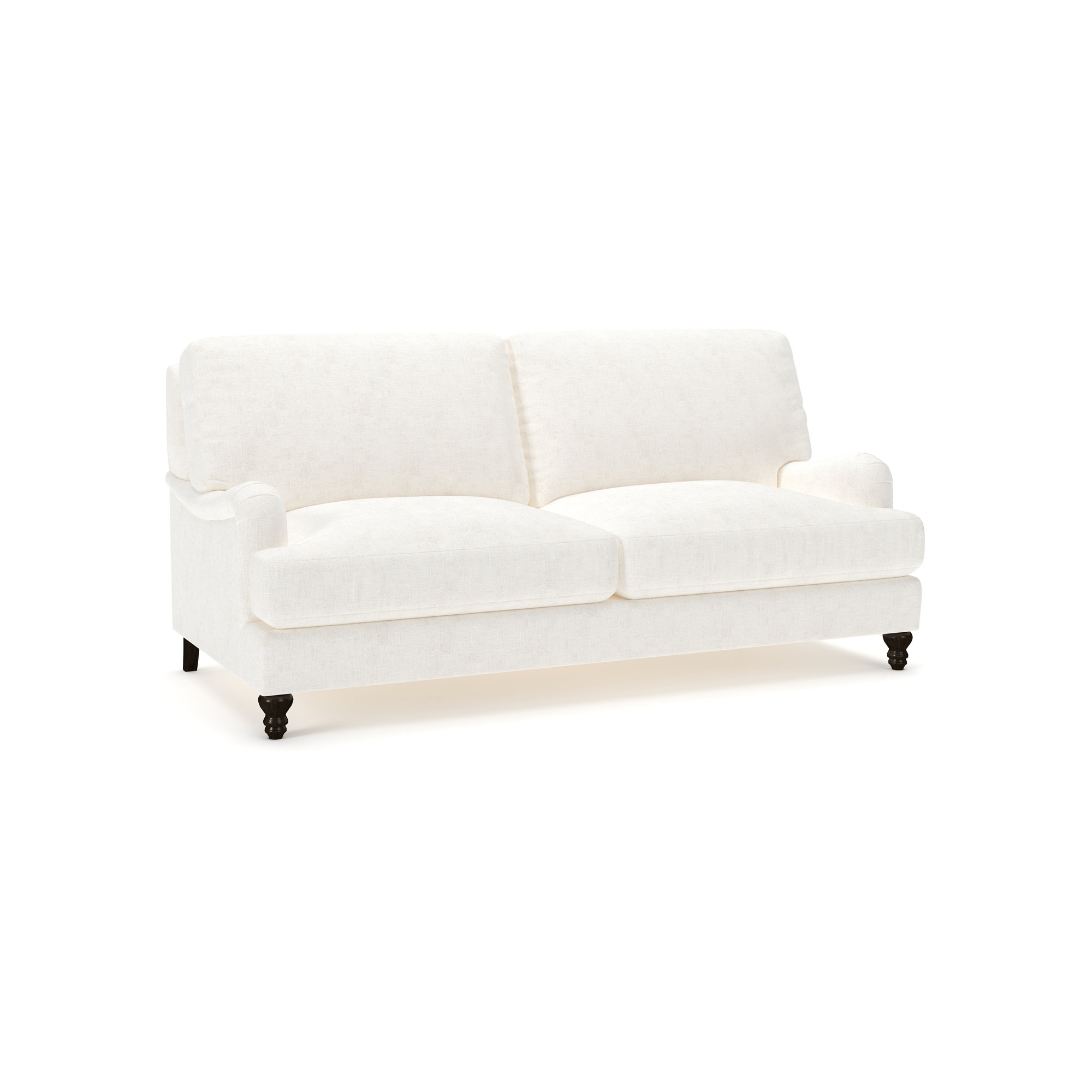 Walters 82'' Upholstered Sofa, Bevin Natural Linen Blend