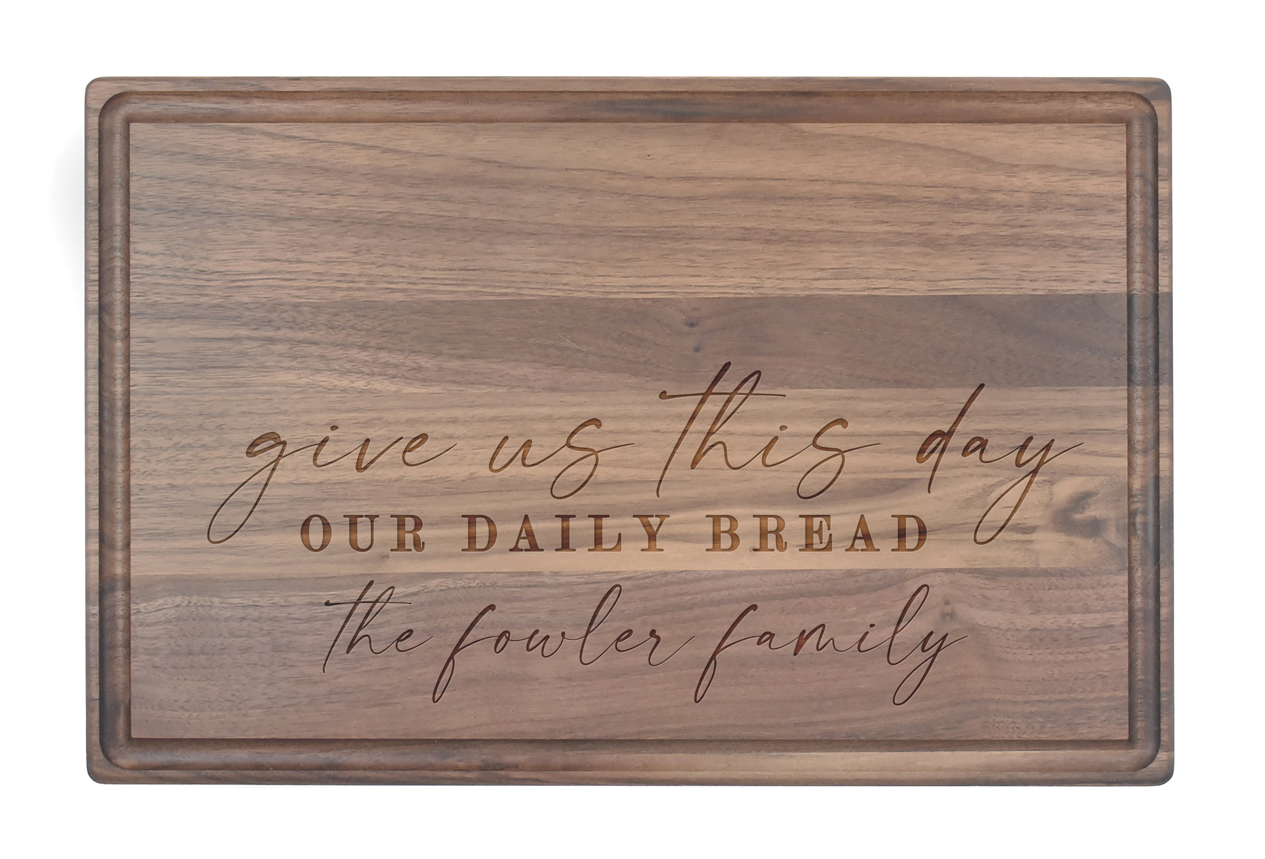 Give Us This Day Our Daily Bread Cutting Board