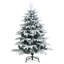 Arbre de Noël enneigé 4,5 pi.-838026508