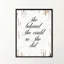 She Believed She pourrait So She Did - Reproduction d'art textuel sur toile encadrée-29513995