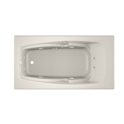 Cetra® 60"" x 32"" Drop In Whirlpool Acrylic Bathtub -  JACUZZI®, CET6032WLR2CHY