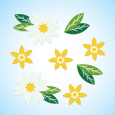 Roush Plants & Flowers Window Decal
