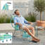 Chaise de plage portative 17 po avec sac de transport-744877065
