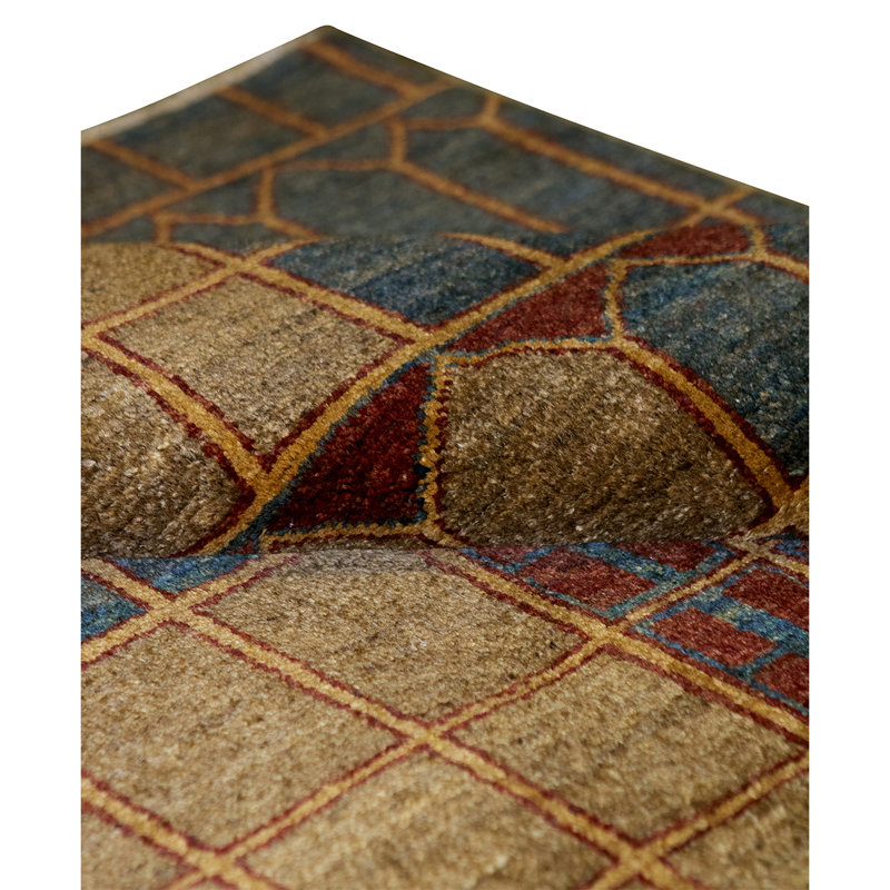Wool Geometric Area Rug