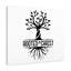 Rooted in Christ 1 Piece Wrapped Canvas Wall Art-1020649629