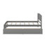 Lit plateforme simple avec deux tiroirs-434316419