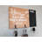 Manufactured Wood Wall Organizer with Key Hooks