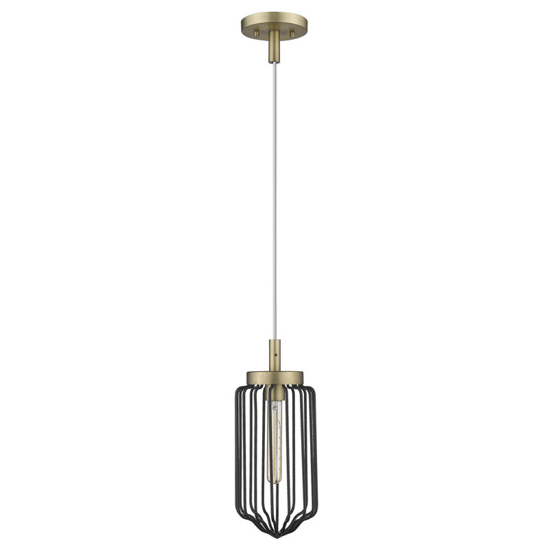 Luminaire suspendu 1 lumières simple urn Dariel