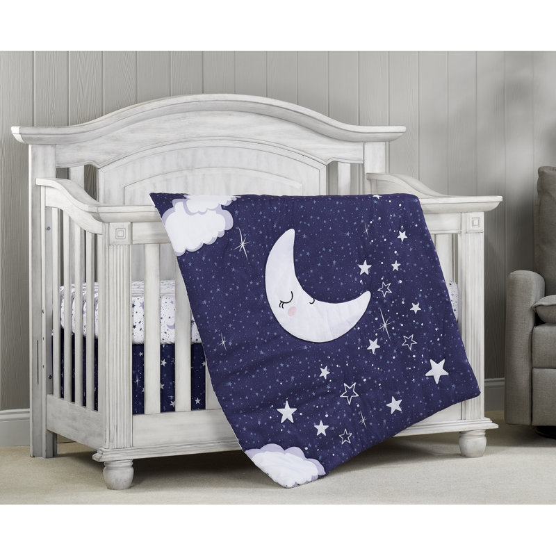 Ensemble de literie pour lit de bébé 3 pièces Oxford Baby Good Night Moon