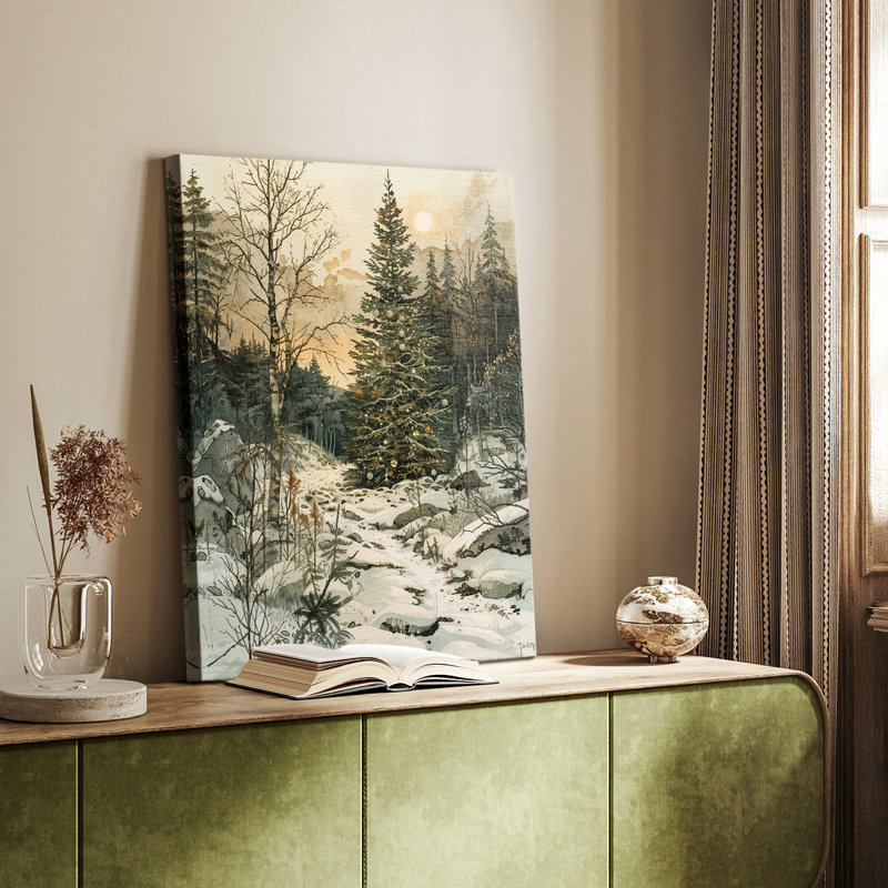 Art des fêtes de Noël DCxxxvi - galerie Cavas sur mesure, H 36 po x l 24 po