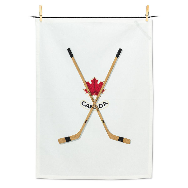 Cotton Jacquard Tea Towel Kitchen Towel, Beige, 20" W x 28" L