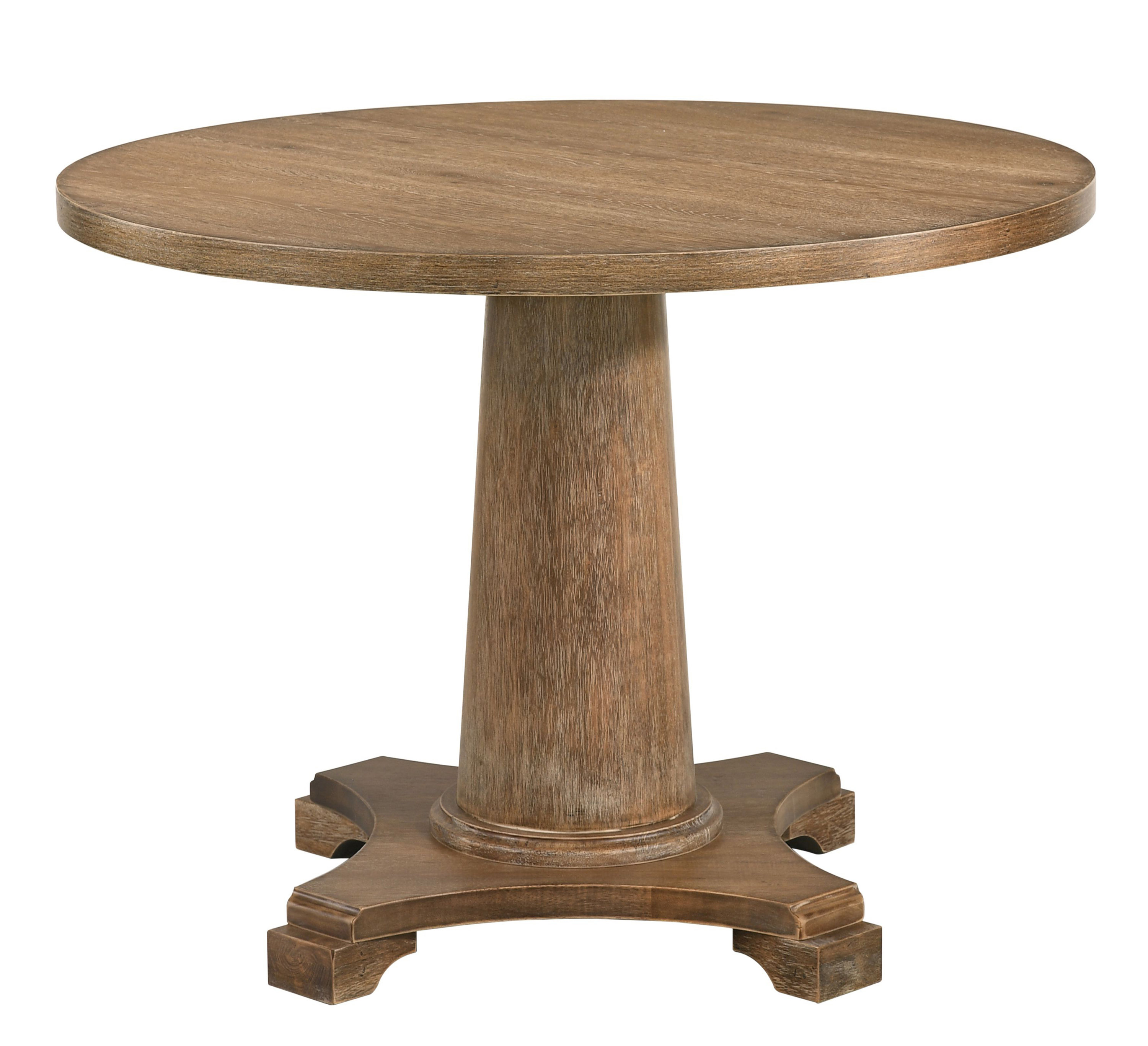 Plethoria Stanley Salvaged Oak Round Dining Table