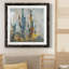 Forêt de Saguaro - Reproduction d'art sur papier encadrée-1016622005-1016622006