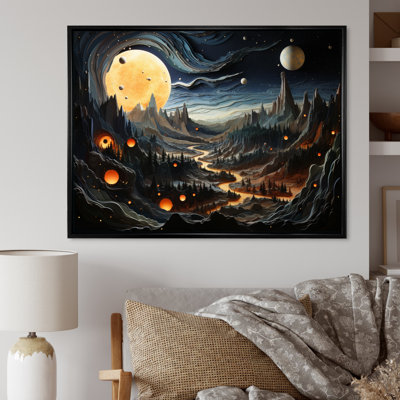 «Asteroid Ascendancy Landscape I», reproduction sur toile