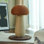 Grattoir en forme de champignon en sisal